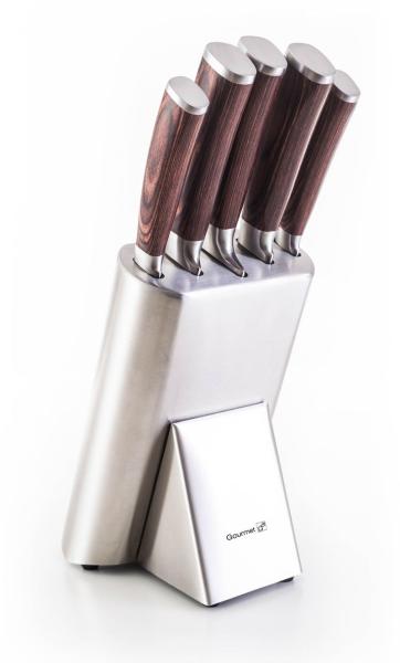 Gourmet Steely késkészlet acél tartóval 5 db-os (60022164)