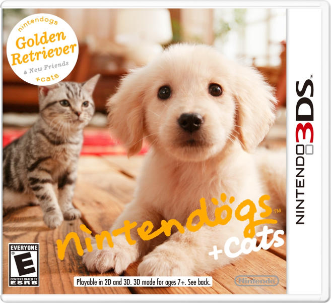 Vásárlás: Nintendo Nintendogs + Cats Golden Retriever & New Friends (3DS)  Nintendo 3DS játék árak összehasonlítása, Nintendogs Cats Golden Retriever  New Friends 3 DS boltok
