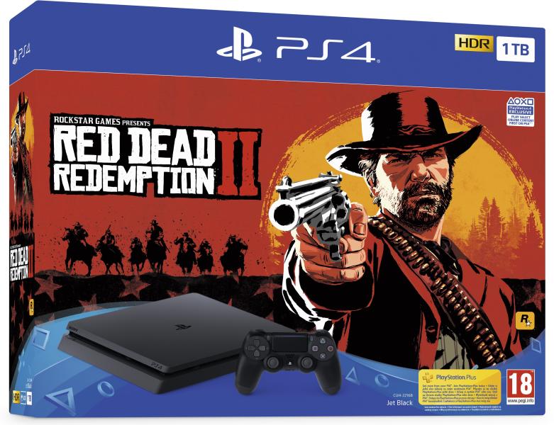 Sony PlayStation 4 Slim 1TB (PS4 Slim 1TB) + Red Dead Redemption II  Preturi, Sony PlayStation 4 Slim 1TB (PS4 Slim 1TB) + Red Dead Redemption II  magazine