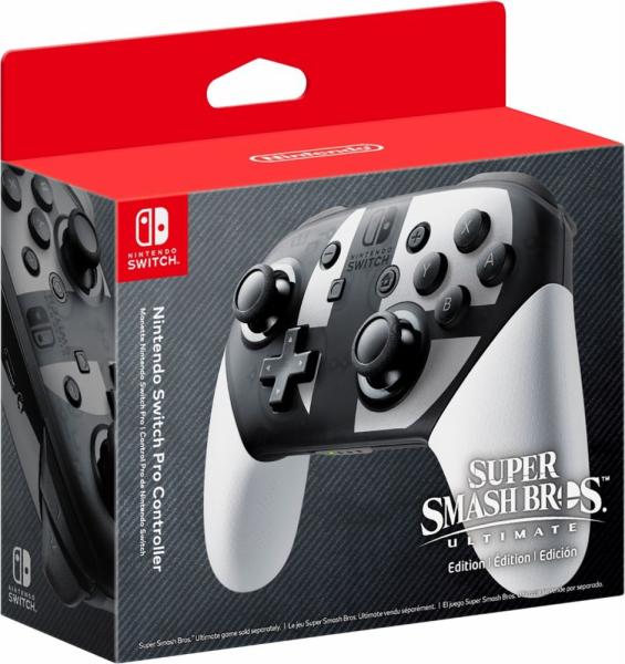 Nintendo Switch Pro Super Smash Bros Ultimate Edition Геймпадове Цени,  оферти и мнения, списък с магазини, евтино Nintendo Switch Pro Super Smash  Bros Ultimate Edition
