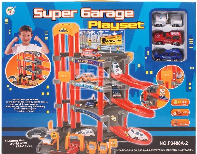 Super négyemeletes parkolóház