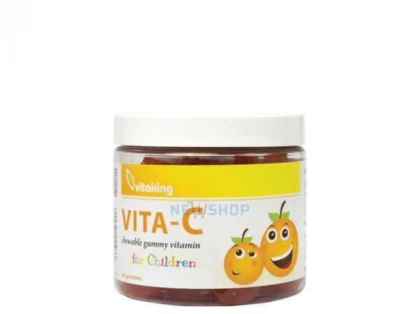 Vásárlás: Vitaking Vita-C gumivitamin 60db Táplálékkiegészítő árak  összehasonlítása, Vita C gumivitamin 60 db boltok
