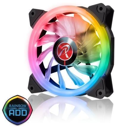 RAIJINTEK IRIS 12 Rainbow RGB (0R40A00046) PC hűtő vásárlás, olcsó  Számítógép hűtő akció, RAIJINTEK IRIS 12 Rainbow RGB (0R40A00046) cooler  árak