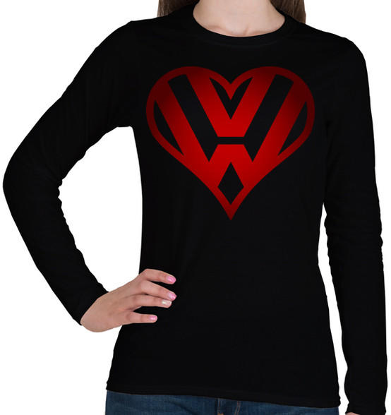 Vásárlás: printfashion Volkswagen szerelem - Női hosszú ujjú póló - Fekete  Női pulóver árak összehasonlítása, Volkswagen szerelem Női hosszú ujjú póló  Fekete boltok