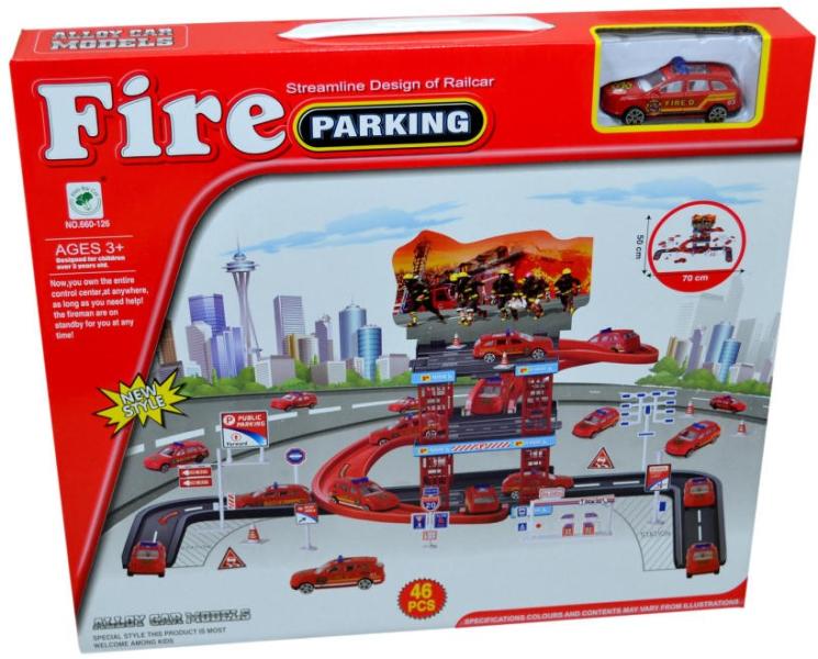 Vásárlás: Tűzoltó garázs (47790) Játék autópálya árak összehasonlítása,  Tűzoltó garázs 47790 boltok
