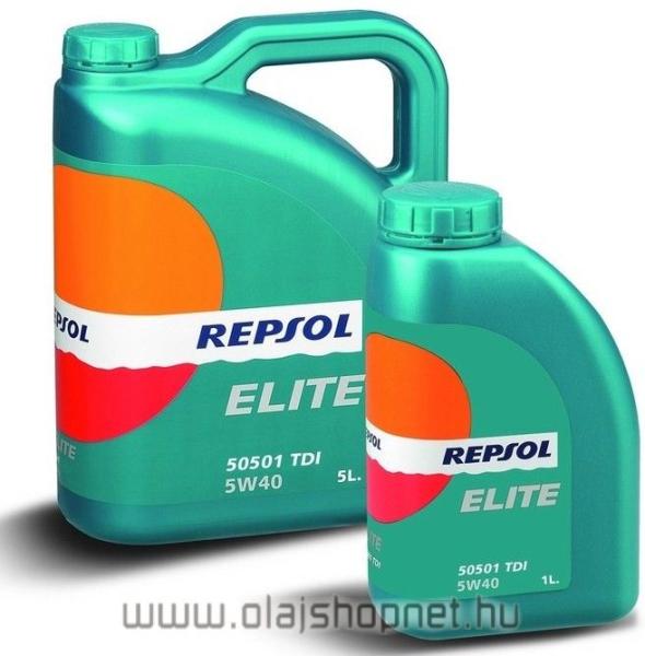 Repsol Elite TDI 50501 5W-40 5L (Ulei motor) - Preturi