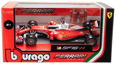 Vásárlás: Bburago Ferrari F1 Vettel fém kisautó 1:43 Játékautó és jármű  árak összehasonlítása, Ferrari F 1 Vettel fém kisautó 1 43 boltok
