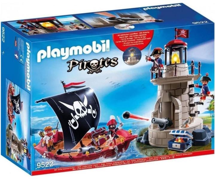 Vásárlás: Playmobil Pirates - Kalóz készlet világítótoronnyal és motoros  hajóval (9522) Playmobil árak összehasonlítása, Pirates Kalóz készlet  világítótoronnyal és motoros hajóval 9522 boltok