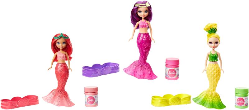 Vásárlás: Mattel Dreamtopia buborékfújó mini sellők Barbie baba árak  összehasonlítása, Dreamtopiabuborékfújóminisellők boltok