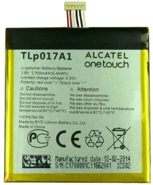 Alcatel Li-ion 1700mAh TLP017A1 vásárlás, olcsó Mobiltelefon akkumulátor  árak, akciók