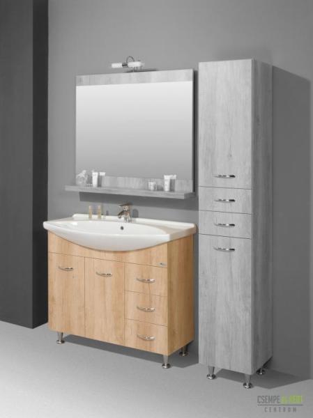 Vásárlás: Sanglass Trend 85 fürdőszobabútor alsó elem + DrejaPlus mosdó NNT  - fa hatású szín Fürdőszoba bútor árak összehasonlítása, Trend 85  fürdőszobabútor alsó elem DrejaPlus mosdó NNT fa hatású szín boltok