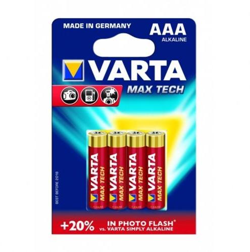 VARTA Longlife Max Power AAA Baterii Alcaline R3 Varta Longlife Max Power AAA  Baterii Alcaline R3 (4703) (Baterii de unica folosinta) - Preturi