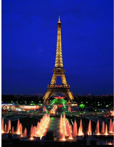 Educa Turnul Eiffel 1000 (10114) (Puzzle) - Preturi
