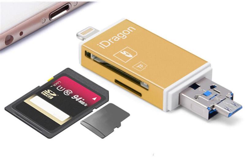MicroSD SDHC SD TF Kártyaolvasó Iphone/Ipad (lightning), MicroUSB  csatlakozókkal kártyaolvasó vásárlás, olcsó MicroSD SDHC SD TF Kártyaolvasó  Iphone/Ipad (lightning), MicroUSB csatlakozókkal kártya olvasó árak, akciók