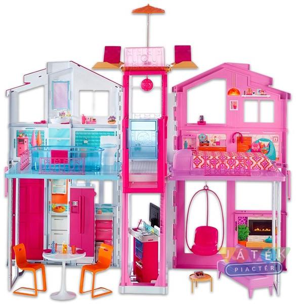 Vásárlás: Mattel Barbie: 3 szintes babaház Babaház árak összehasonlítása,  Barbie 3 szintes babaház boltok