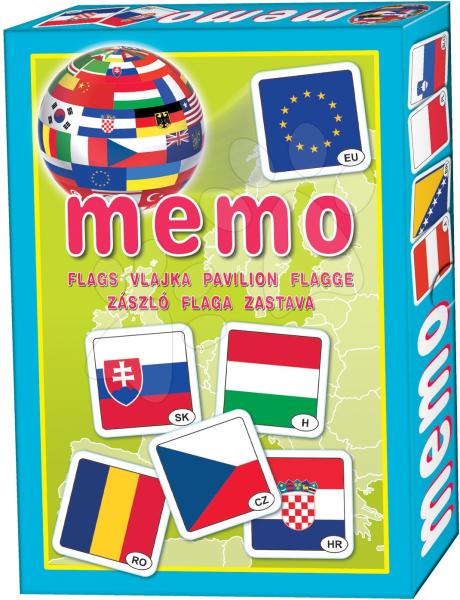 Memo - Zászlók memóriajáték (637/06)