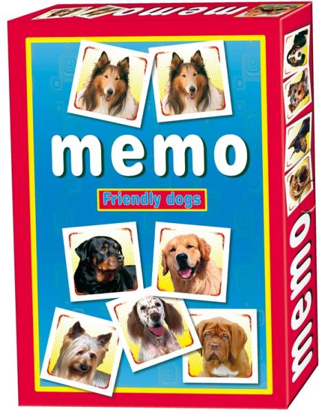 Memo - Barátságos Kutyák memóriajáték 637/04