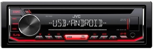 JVC KD-T402 autórádió vásárlás, olcsó JVC KD-T402 autórádió árak, akciók