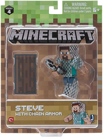 Vásárlás: Jazwares Minecraft - Steve lánc páncélban (16493) Akcióhős,  mesehős, játékfigura árak összehasonlítása, Minecraft Steve lánc páncélban  16493 boltok