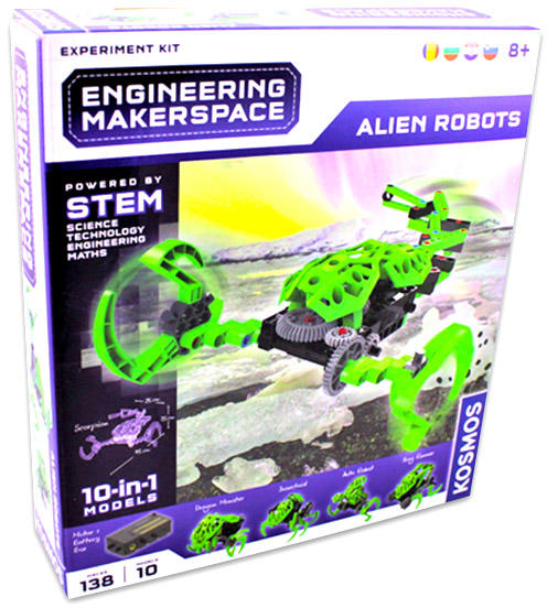 Vásárlás: Kosmos Alien Robots tudományos építőjáték Tudományos és  ismeretterjesztő játék árak összehasonlítása,  AlienRobotstudományosépítőjáték boltok