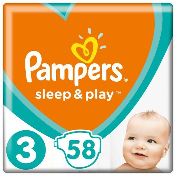 Vásárlás: Pampers Sleep & Play 3 Midi (6-10kg) 58db Pelenka árak  összehasonlítása, Sleep Play 3 Midi 6 10 kg 58 db boltok