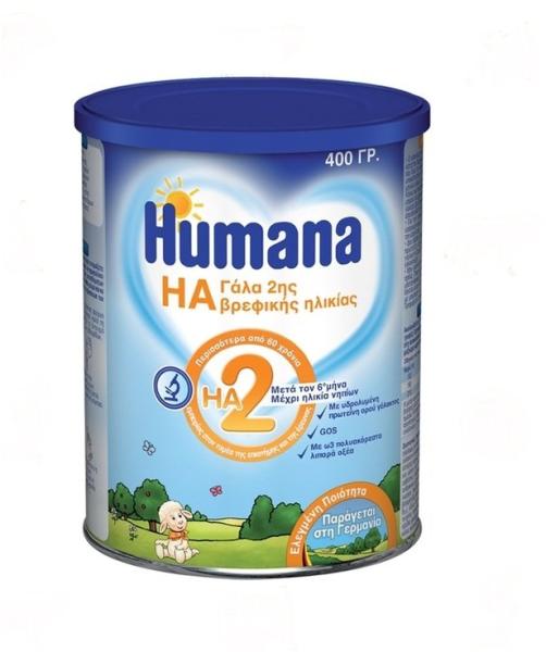 Humana Адаптирано мляко OPTIMUM за деца 6+ мес , Humana 2 Optimum 350 gr,  справочник с цени от бебешки онлайн магазини