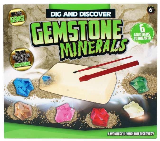 Vásárlás: Gemstone Minerals - régész játék - drágakövek Tudományos és  ismeretterjesztő játék árak összehasonlítása, Gemstone Minerals régész játék  drágakövek boltok