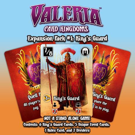 Vásárlás: Daily Magic Games Valeria: Card Kingdoms - King's Guard  társasjáték kiegészítő Társasjáték árak összehasonlítása, Valeria Card  Kingdoms King s Guard társasjáték kiegészítő boltok