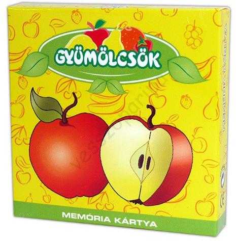 Memóriakártya - Gyümölcsök