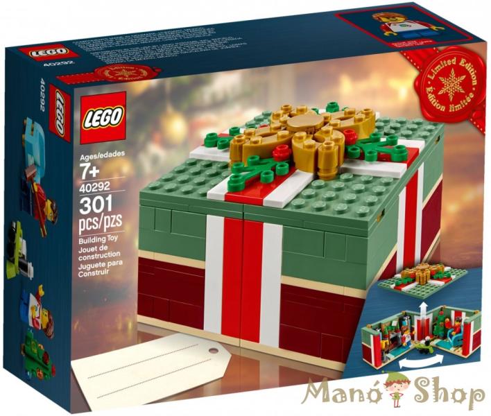 Vásárlás: LEGO® Karácsonyi ajándékdoboz (40292) LEGO árak összehasonlítása,  Karácsonyi ajándékdoboz 40292 boltok