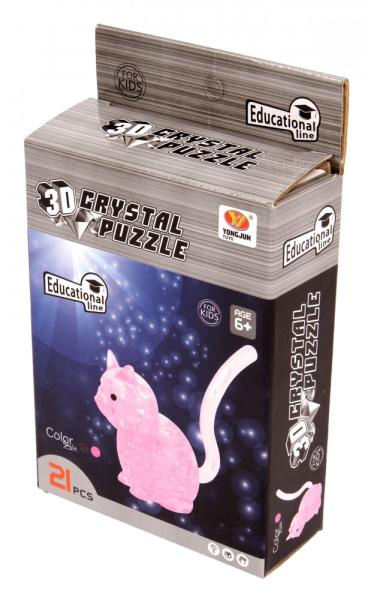 Vásárlás: REGIO JÁTÉK 3D kristály puzzle - Cica 21 db-os (95483) 3D puzzle  árak összehasonlítása, 3 D kristály puzzle Cica 21 db os 95483 boltok