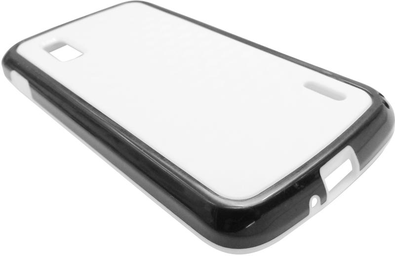 Husa hard 3D alb+negru pentru LG Google Nexus 4 E960 Mako (Husa telefon  mobil) - Preturi