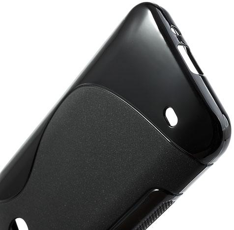 Husa silicon S-line neagra pentru HTC Desire 300 Zara Mini (Husa telefon  mobil) - Preturi
