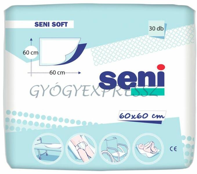 Vásárlás: SENI SOFT Eldobható betegalátét 60 x 60 cm Gyógyászati eszköz  árak összehasonlítása, SENISOFTEldobhatóbetegalátét60x60cm boltok