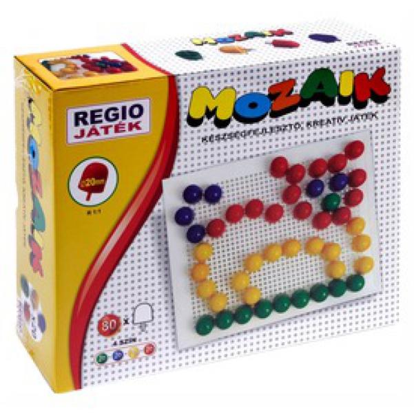 Vásárlás: REGIO JÁTÉK Mozaik pötyi 80 db-os Kreatív játék árak  összehasonlítása, Mozaik pötyi 80 db os boltok