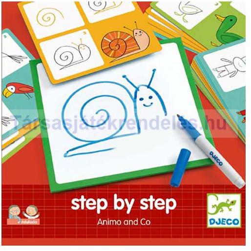 Step by Step - Rajzoktatás lépésről lépésre - Animo & Co. (DJ08319)
