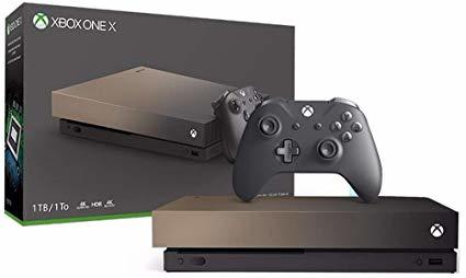 Microsoft Xbox One X 1TB Gold Rush Special Edition Конзоли за игри Цени,  оферти и мнения, списък с магазини