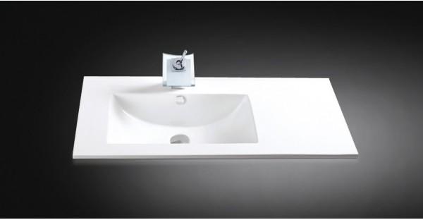 Texas Design 90x46 cm left white (AR-090B)