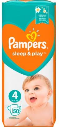 Vásárlás: Pampers Sleep & Play 4 Maxi 9-14 kg 50 db Pelenka árak  összehasonlítása, Sleep Play 4 Maxi 9 14 kg 50 db boltok