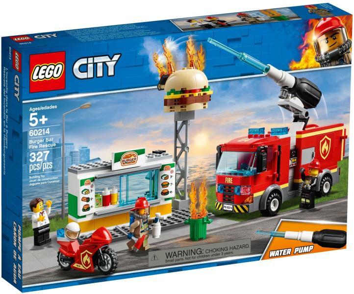 Vásárlás: LEGO® City - Tűzoltás a hamburgeresnél (60214) LEGO árak  összehasonlítása, City Tűzoltás a hamburgeresnél 60214 boltok