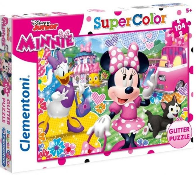 Vásárlás: Clementoni Csillámos puzzle - Minnie Mouse 104 db-os (20146)  Puzzle árak összehasonlítása, Csillámos puzzle Minnie Mouse 104 db os 20146  boltok