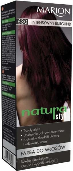 Marion Vopsea de păr - Marion Hair Dye Nature Style 630 - Intense Burgundy ( Vopsea de par) - Preturi