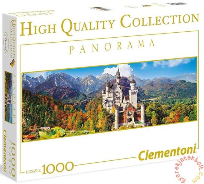 Panoráma puzzle - Neuschwanstein, Németország 1000 db-os (39438)
