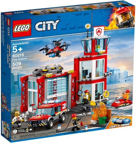 Vásárlás: LEGO® City - Tűzoltóállomás (60215) LEGO árak összehasonlítása,  City Tűzoltóállomás 60215 boltok