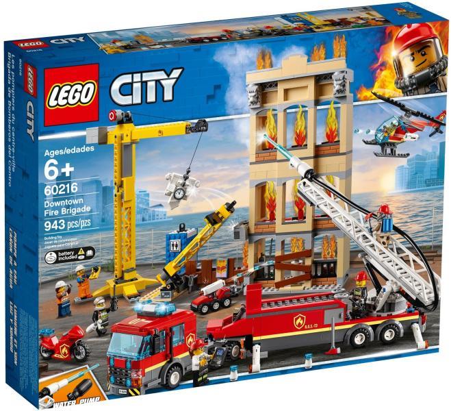 Vásárlás: LEGO® City - Belvárosi tűzoltóság (60216) LEGO árak  összehasonlítása, City Belvárosi tűzoltóság 60216 boltok