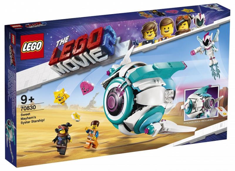 Vásárlás: LEGO® The LEGO Movie - Édes Káosz Tesho űrhajója (70830) LEGO  árak összehasonlítása, The LEGO Movie Édes Káosz Tesho űrhajója 70830 boltok