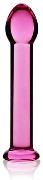 Glass Romance Pink 16 cm - egyenes, sima felületű