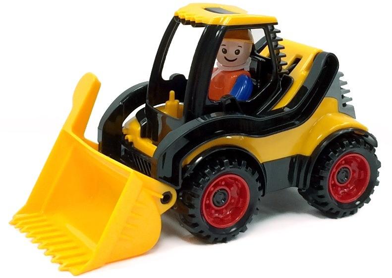 Truckies földmunkagép figurával 21 cm (01622)
