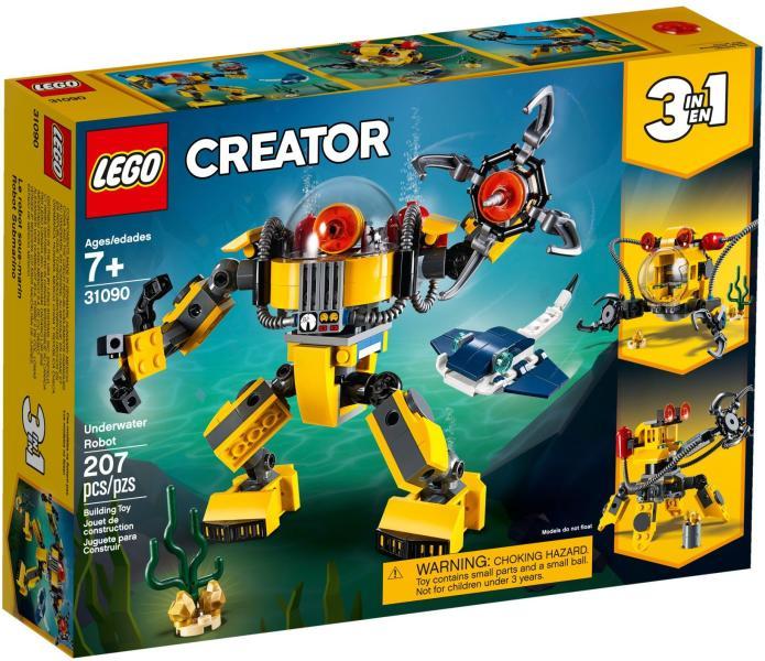 Vásárlás: LEGO® Creator 3-in-1 - Víz alatti robot (31090) LEGO árak  összehasonlítása, Creator 3 in 1 Víz alatti robot 31090 boltok