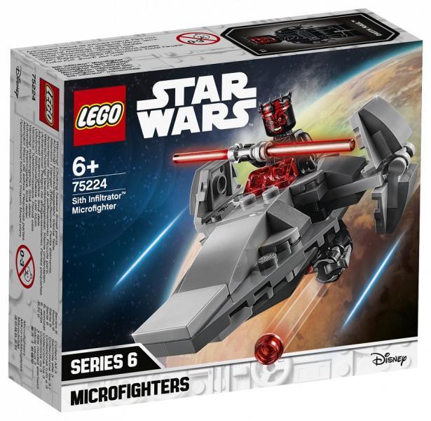 Vásárlás: LEGO® Star Wars™ - Sith Infiltrator Microfighter (75224) LEGO árak  összehasonlítása, Star Wars Sith Infiltrator Microfighter 75224 boltok